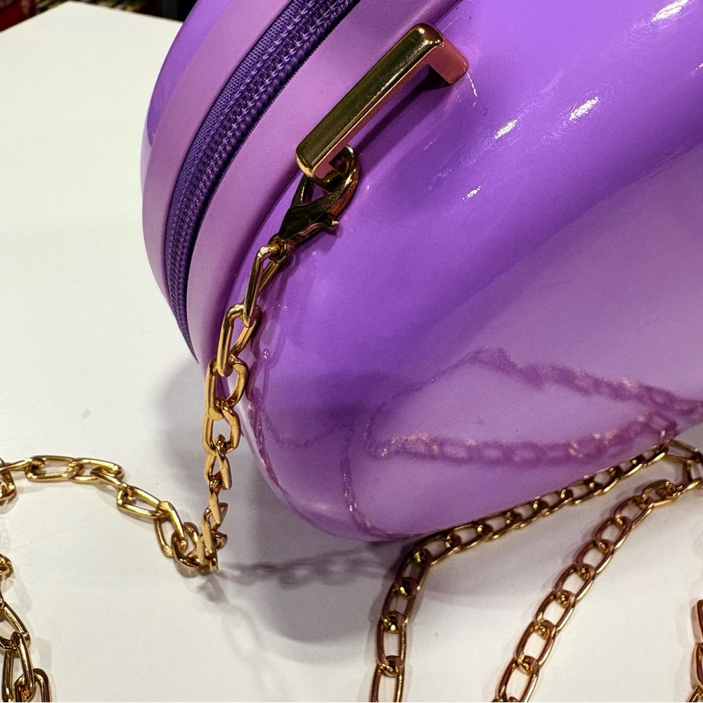 Kuromi Purple Hard Case Crossbody Bag - Picture 11 of 15